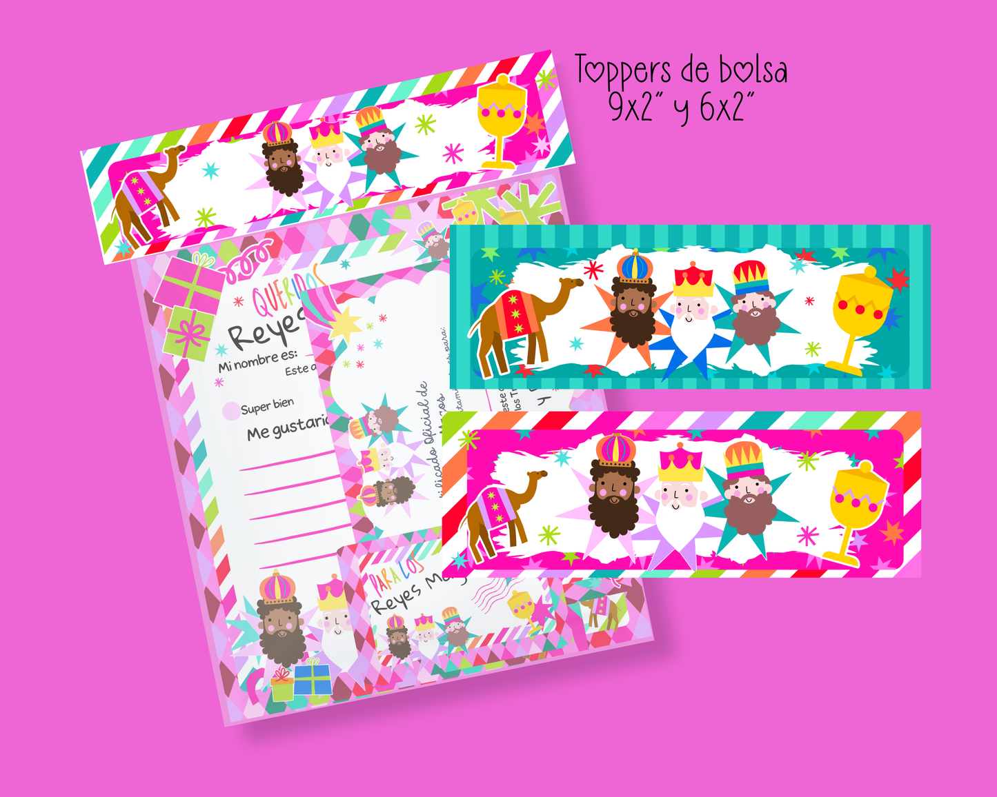 Wise Men Letter Kit - Digital Download (Personal and Commercial use)