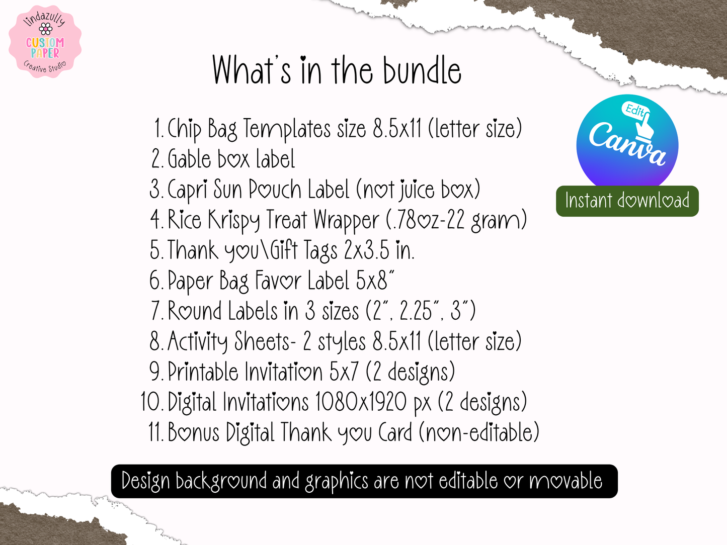 Mickey Safari Party Bundle Canva Template | Editable Jungle Birthday Decorations | Chip Bag, Capri Sun, Water Bottle Labels & More
